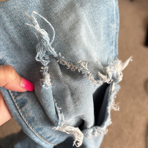 Levi's Wedgie Skinny Light Blue Denim Jeans size 25 - Picture 9 of 9